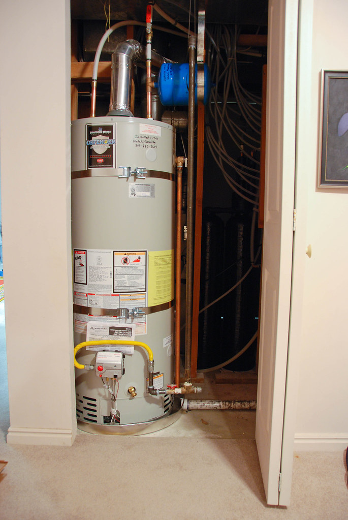 Residential water heater service